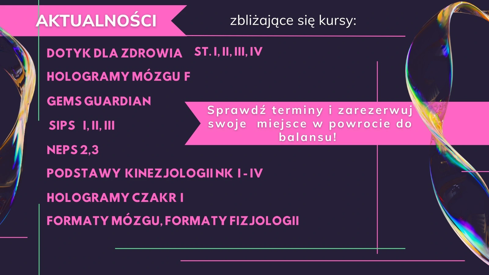 Aktualności w akademii kinezjonolii
